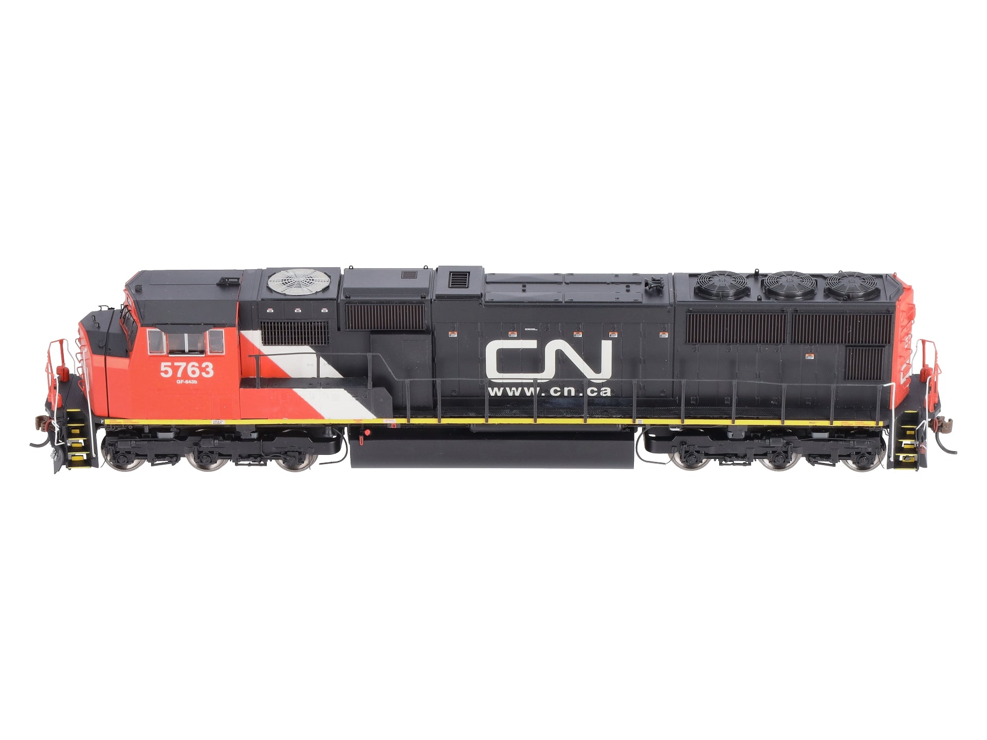 Athearn G69519 HO Canadian National SD75I Diesel with Web Address Logo #5763