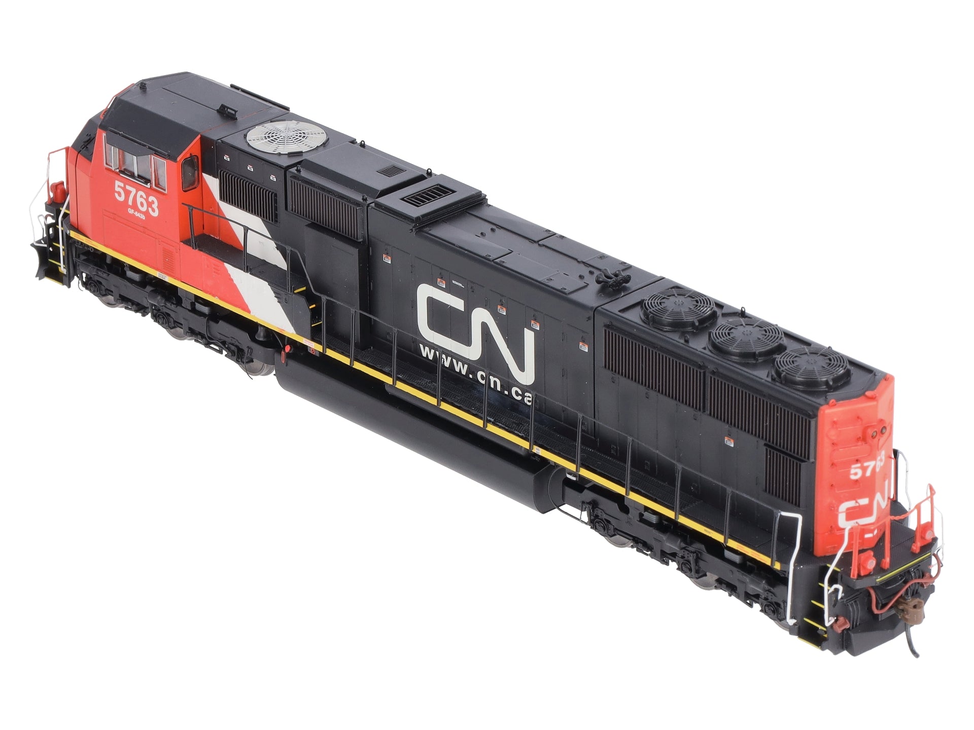 Athearn G69519 HO Canadian National SD75I Diesel with Web Address Logo #5763