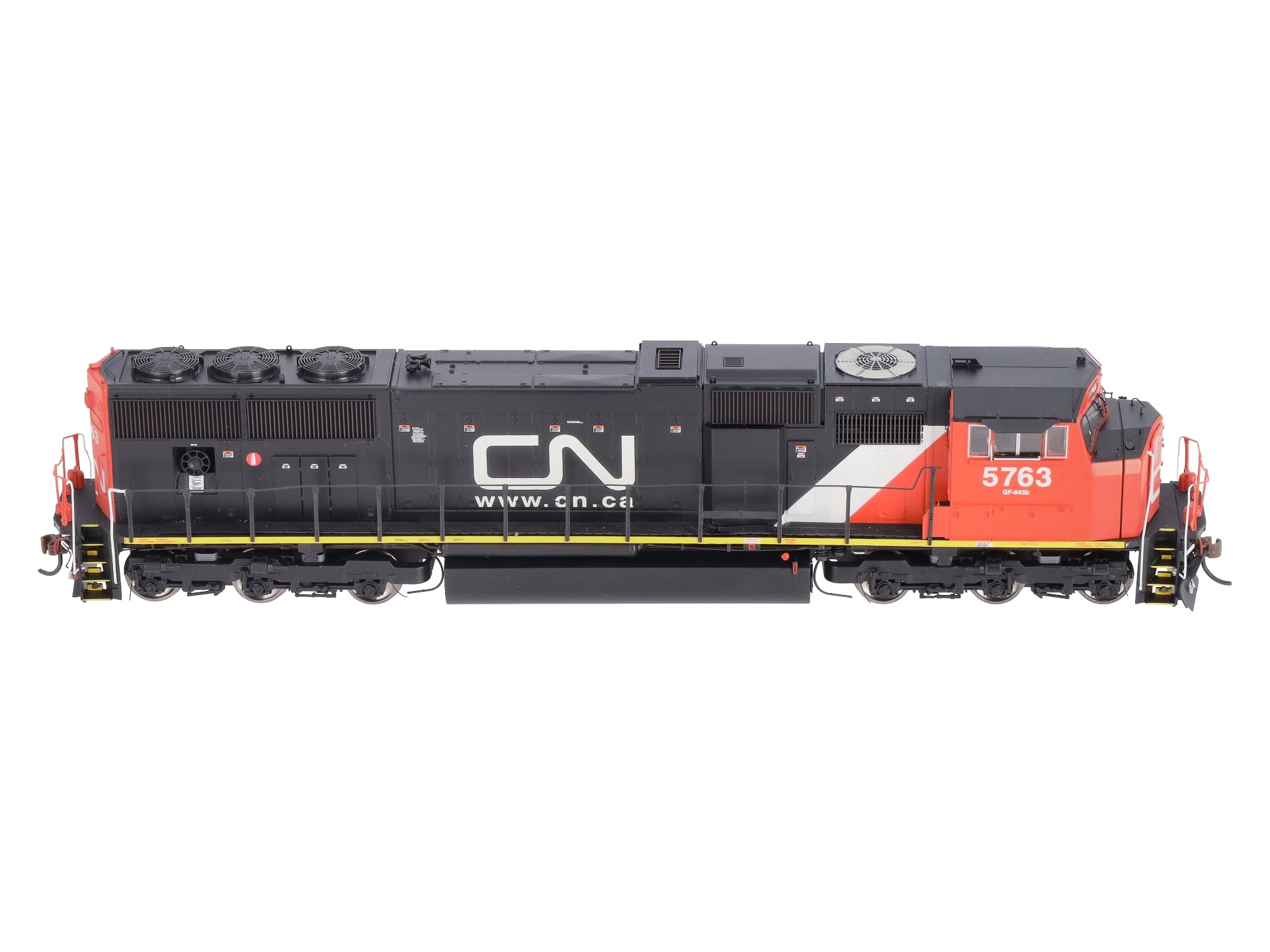 Athearn G69519 HO Canadian National SD75I Diesel with Web Address Logo #5763