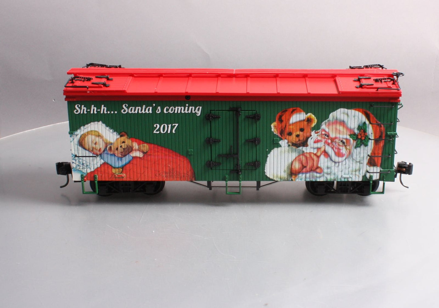 USA Trains R13035 G 2017 Christmas Reefer Car
