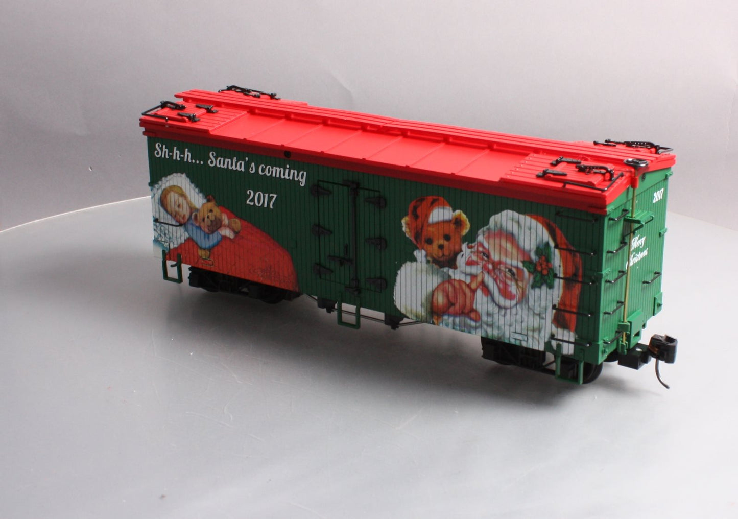 USA Trains R13035 G 2017 Christmas Reefer Car