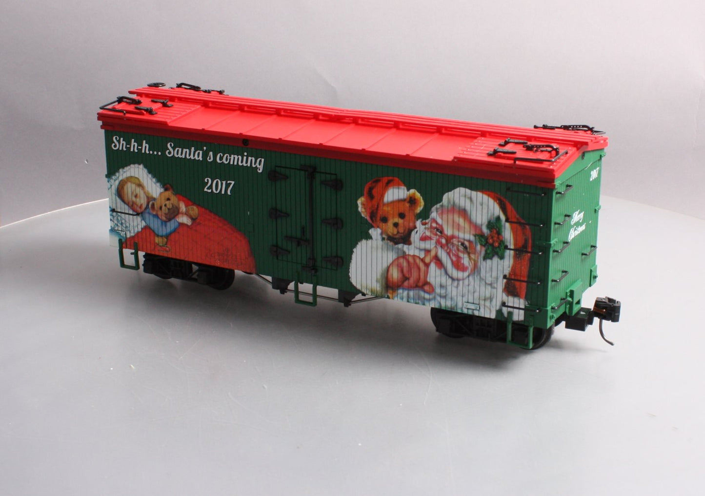 USA Trains R13035 G 2017 Christmas Reefer Car