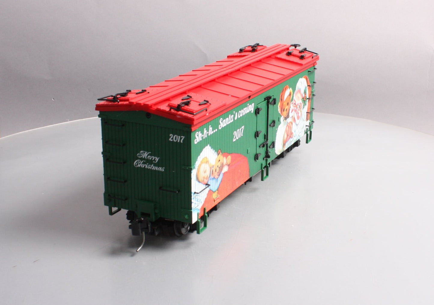 USA Trains R13035 G 2017 Christmas Reefer Car