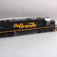 MTH 20-20425-1 O Gauge D&RGW SD50 Diesel Engine w/PS3 #5501 (Hi-Rail Wheels)