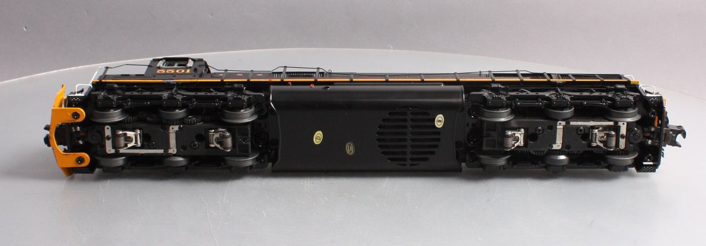 MTH 20-20425-1 O Gauge D&RGW SD50 Diesel Engine w/PS3 #5501 (Hi-Rail Wheels)