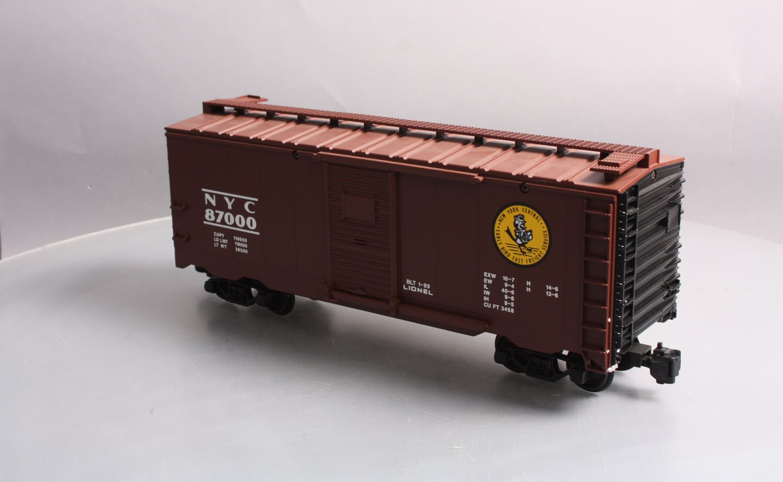 Lionel 8-87000 G Scale New York Central Boxcar LN/Box