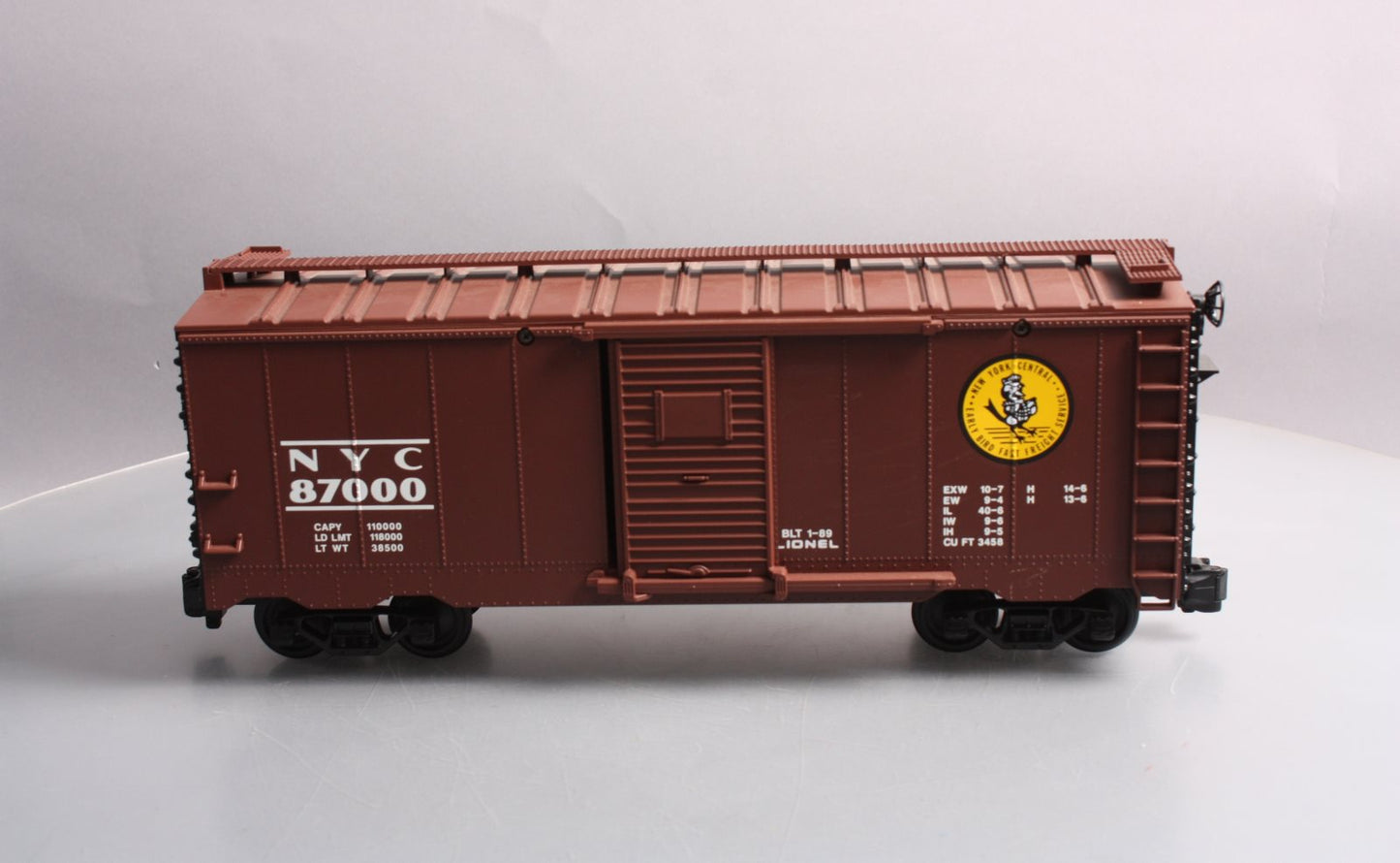 Lionel 8-87000 G Scale New York Central Boxcar LN/Box