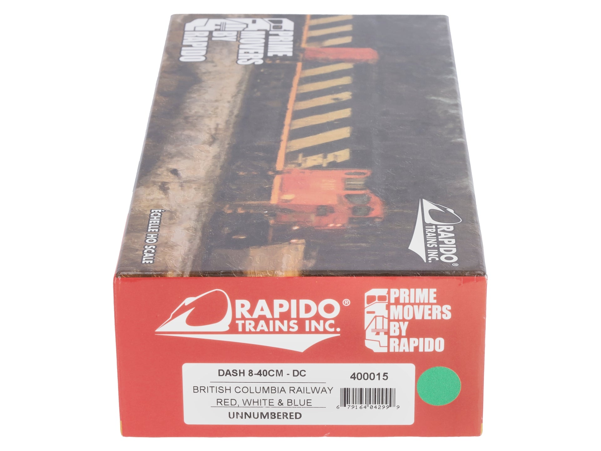 Rapido Trains 400015 HO BCR DASH 8-40CM Diesel Unnumbered