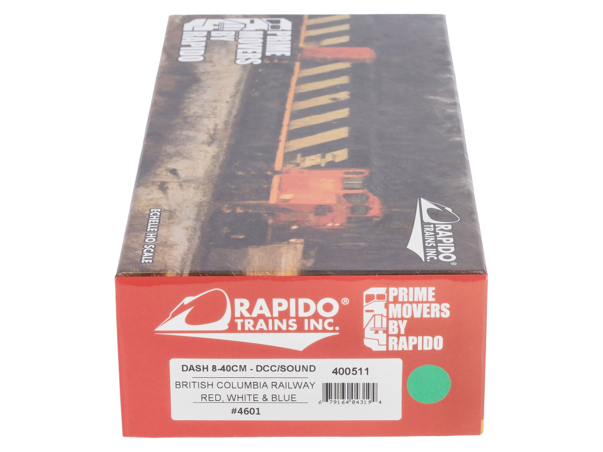 Rapido Trains 400511 HO BCR DASH 8-40CM Diesel Loco w/ Sound & DCC #4601