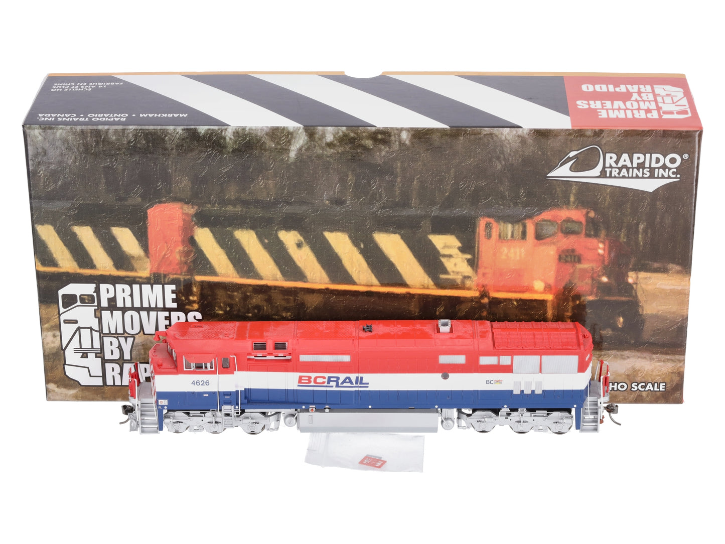 Rapido Trains 400514 HO BCR Dash 8-40CM Diesel Locomotive w/ Sound & DCC #4626