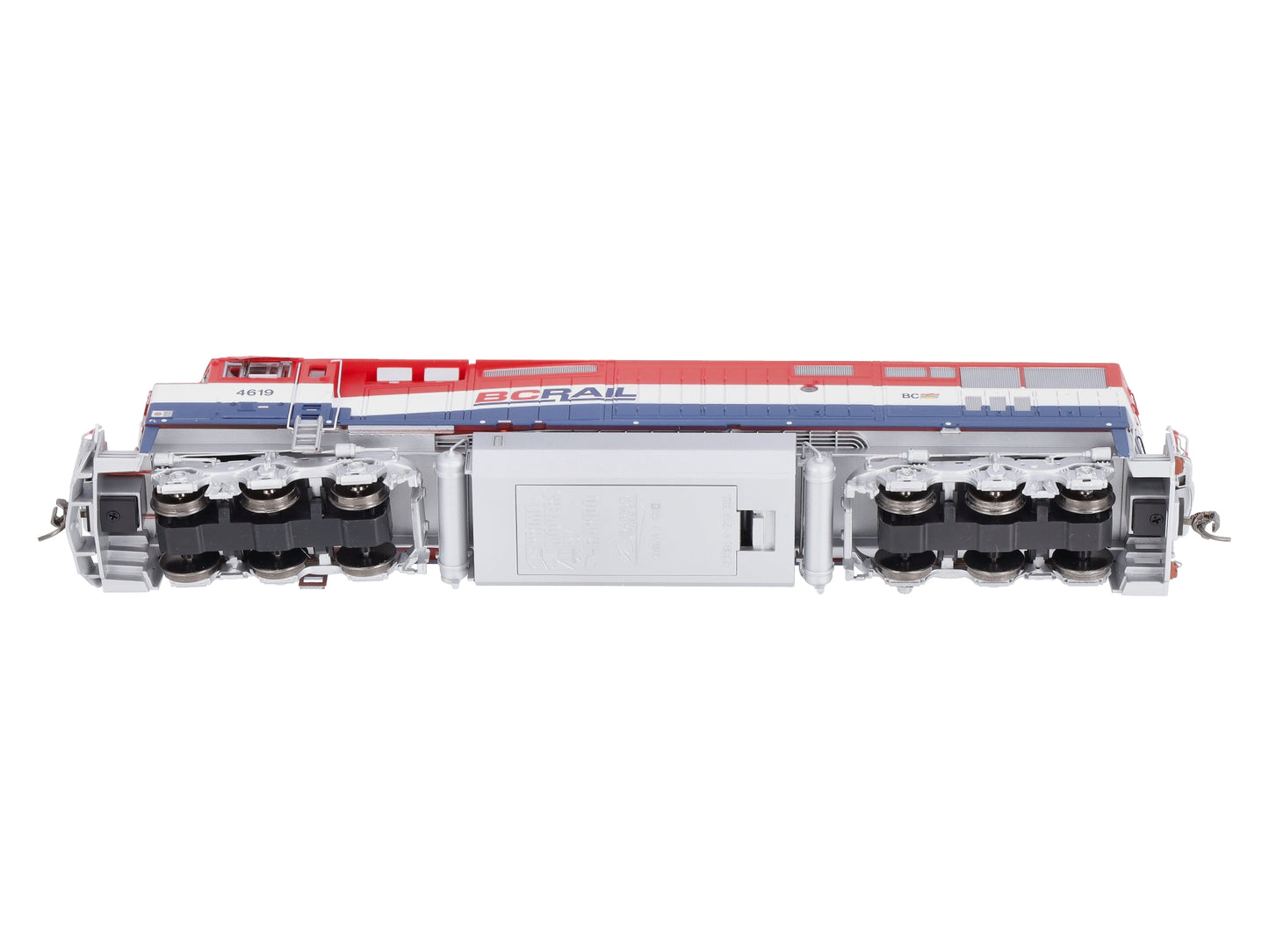 Rapido Trains 400512 HO BC Rail DASH 8-40CM Diesel Locomotive w/ Sound #4619