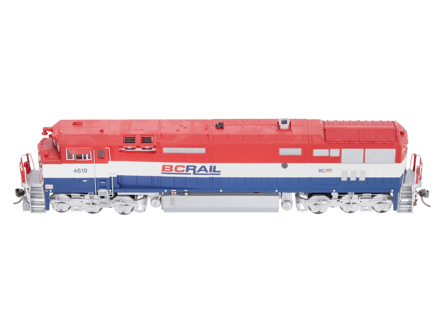 Rapido Trains 400512 HO BC Rail DASH 8-40CM Diesel Locomotive w/ Sound #4619