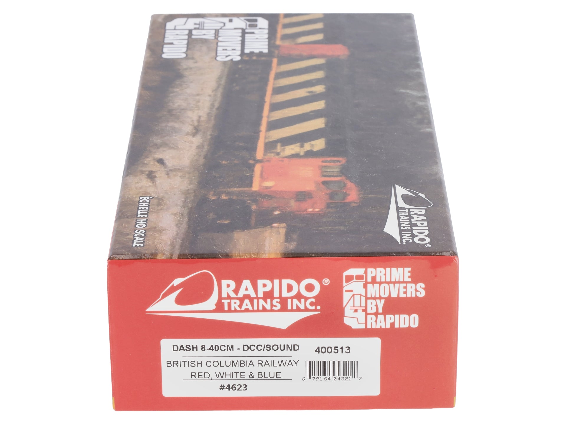 Rapido Trains 400513 HO BCR DASH 8-40CM w/ Sound & DCC #4623