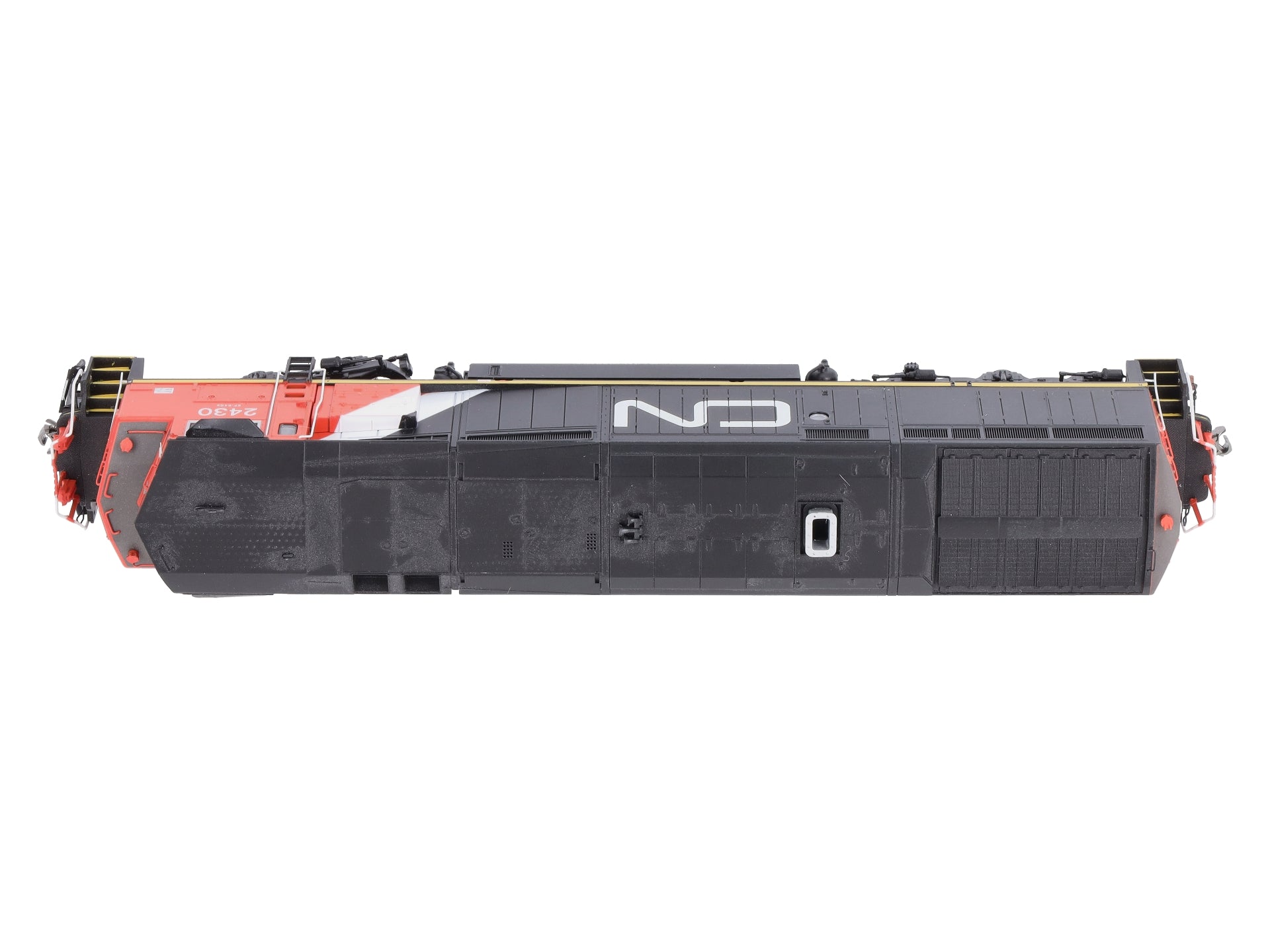 Rapido Trains 400517 HO CN GE Dash 8-40CM Diesel Locomotive w/DCC & Sound #2430