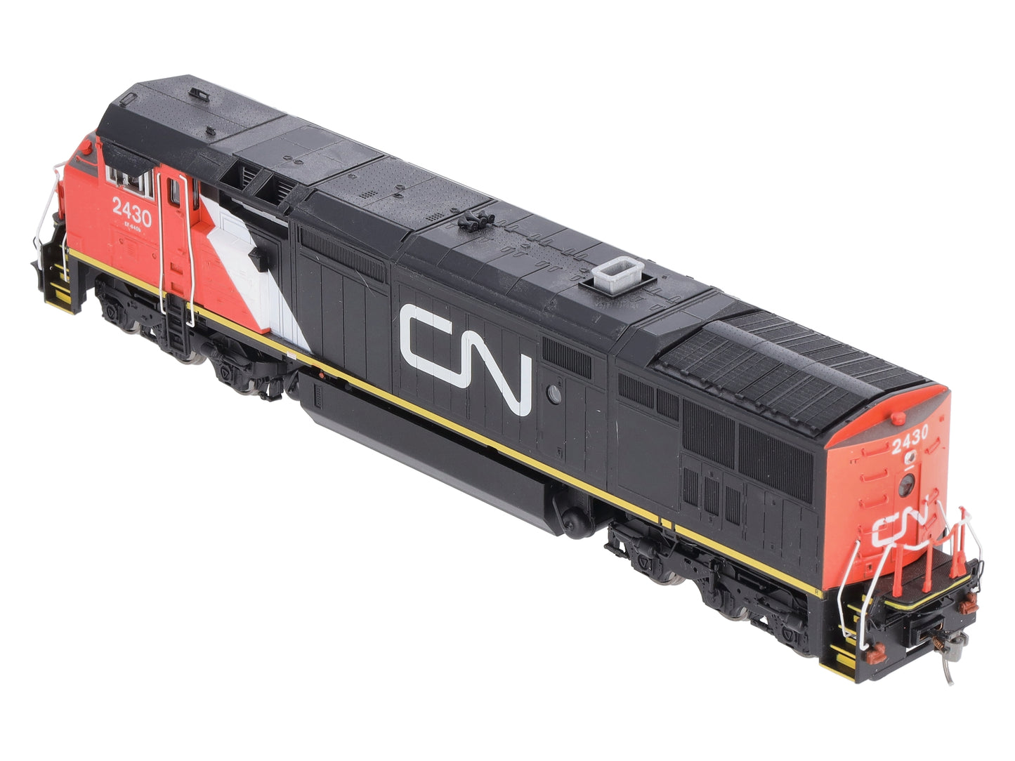 Rapido Trains 400517 HO CN GE Dash 8-40CM Diesel Locomotive w/DCC & Sound #2430