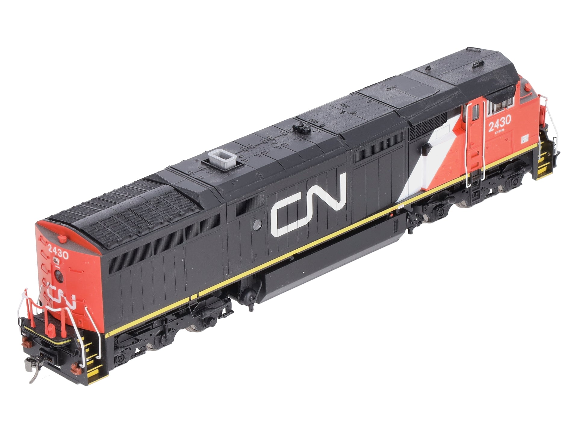 Rapido Trains 400517 HO CN GE Dash 8-40CM Diesel Locomotive w/DCC & Sound #2430