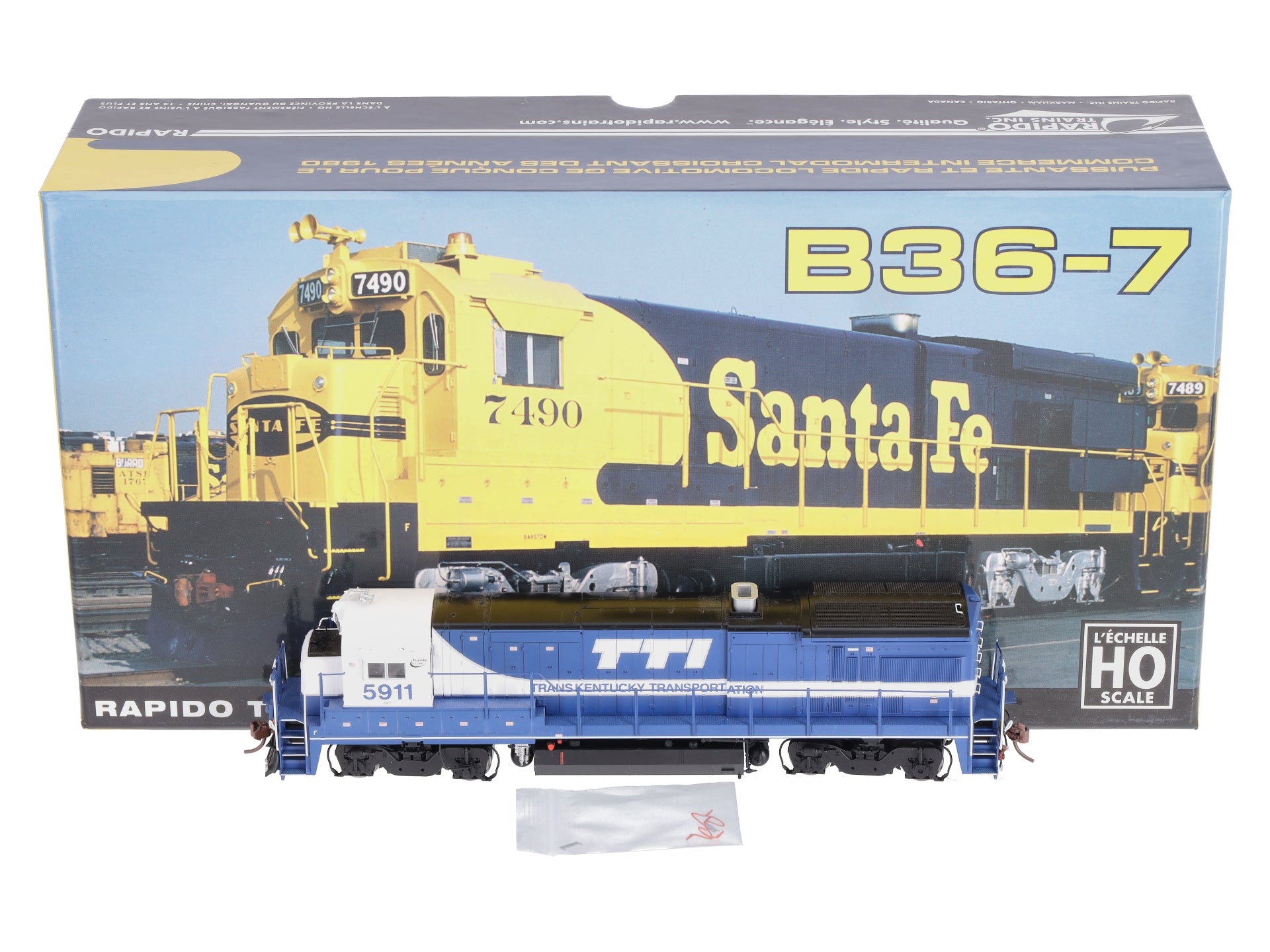 Rapido Trains 18051 HO Transkentucky GE B36-7 Diesel Loco DC #5911