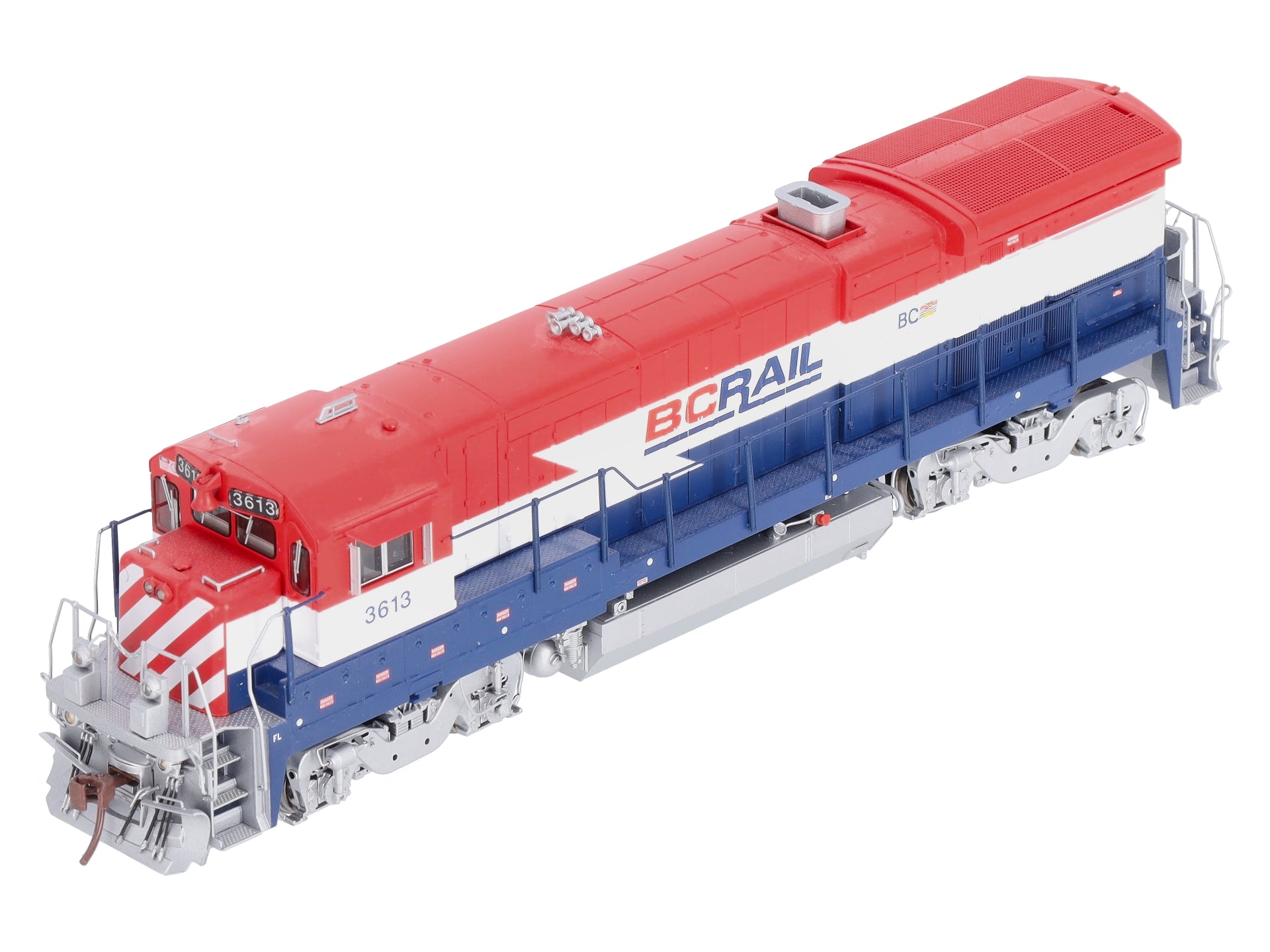 Rapido Trains 18507 HO BCR GE B36-7 Diesel Engine w/ Sound & DCC #3613