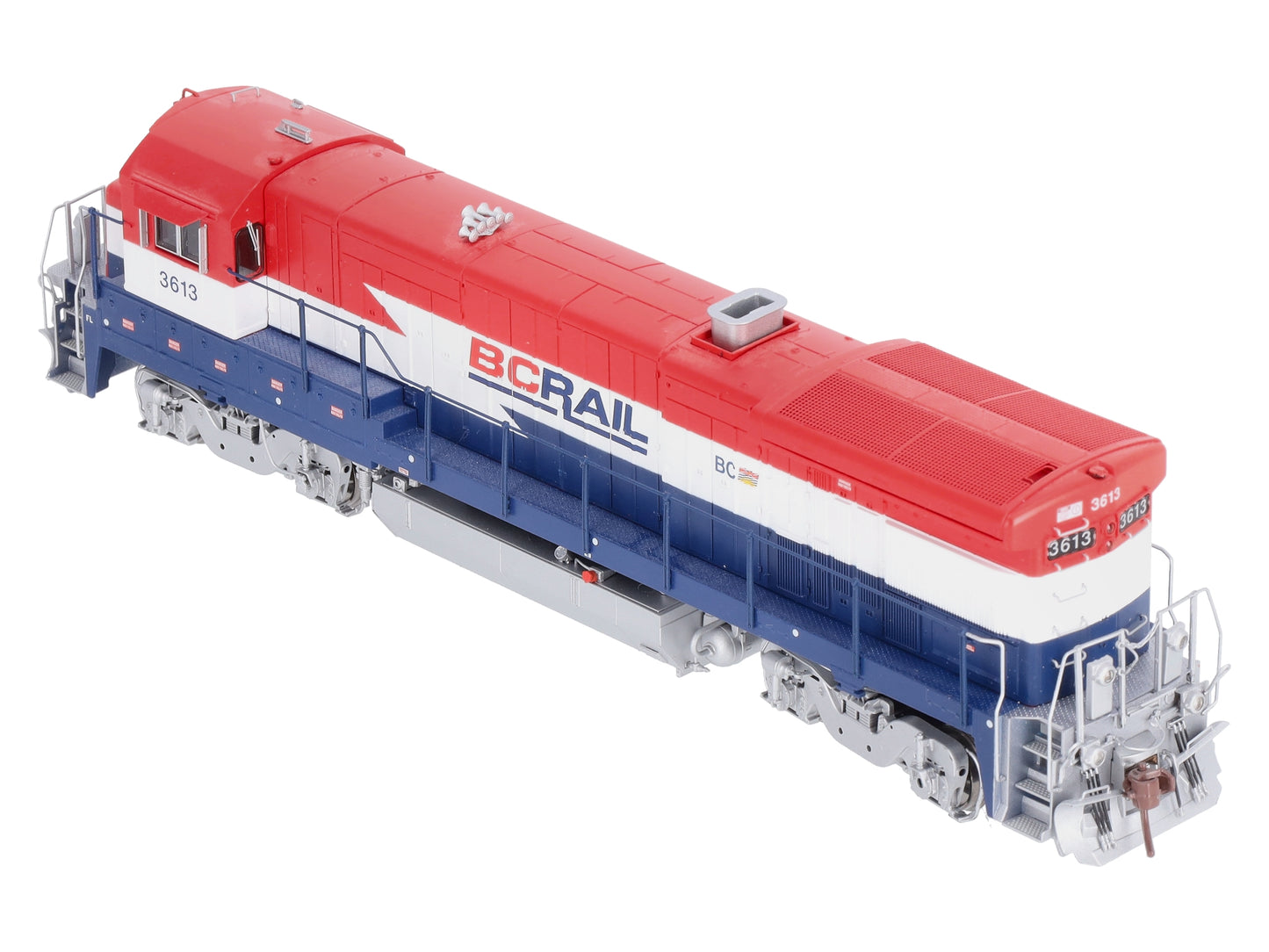 Rapido Trains 18507 HO BCR GE B36-7 Diesel Engine w/ Sound & DCC #3613