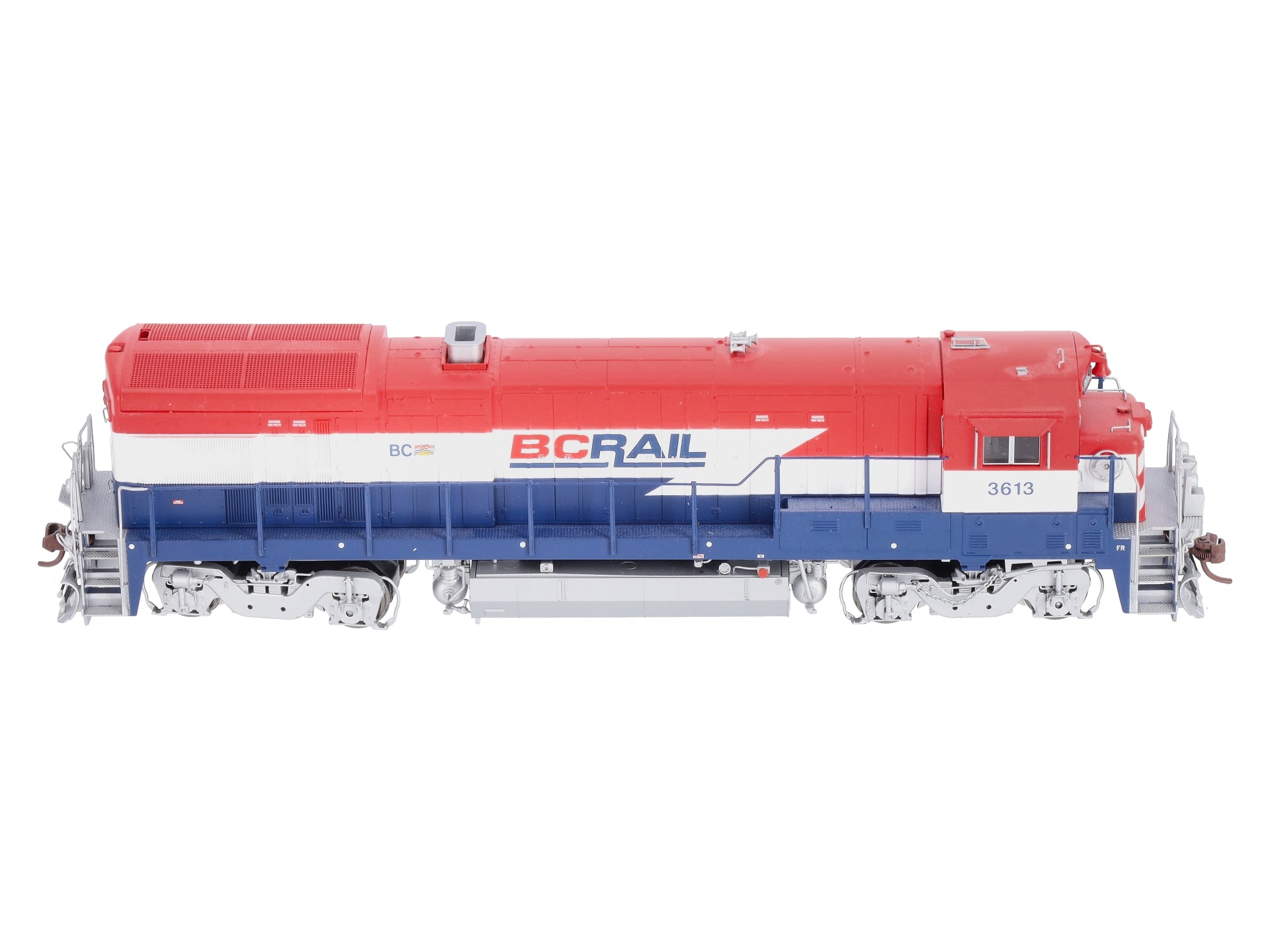Rapido Trains 18507 HO BCR GE B36-7 Diesel Engine w/ Sound & DCC #3613