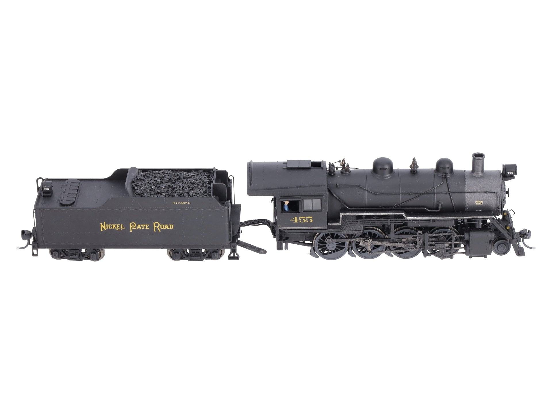 Broadway Limited 2794 HO NKP Baldwin 2-8-0 Consolidation Steam Locomotive #455
