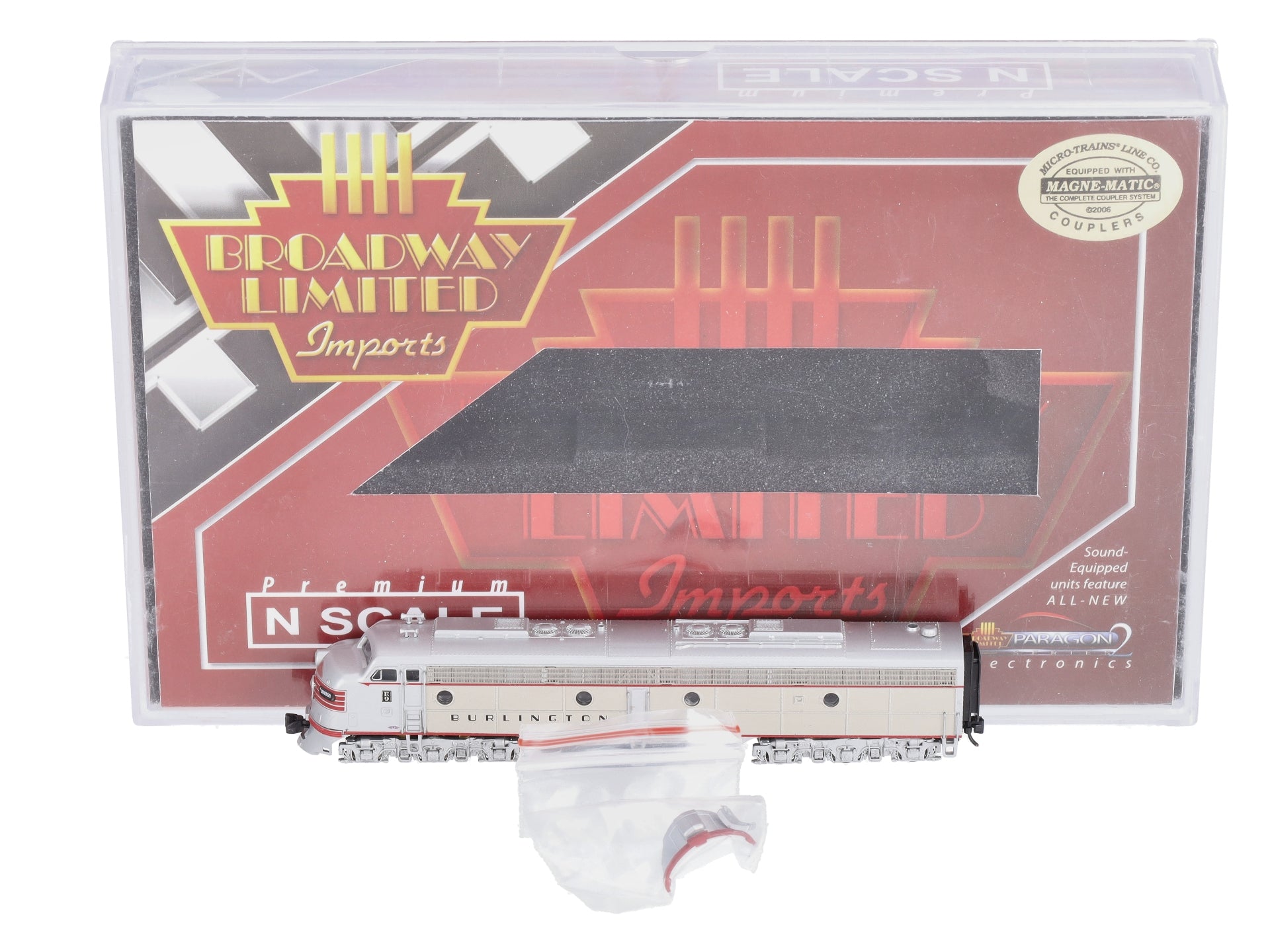 Broadway Limited 3618 N Chicago,Burlington & Quincy EMD E9 A Diesel Loco #9985-B