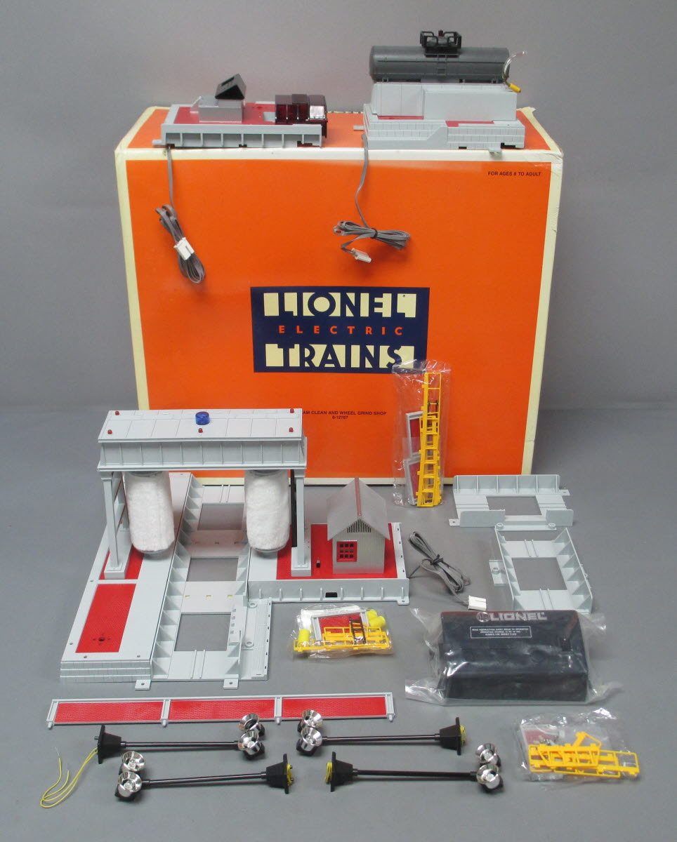 Lionel 6-12767 O Gauge Steam Clean & Wheel Grind Shop LN/Box