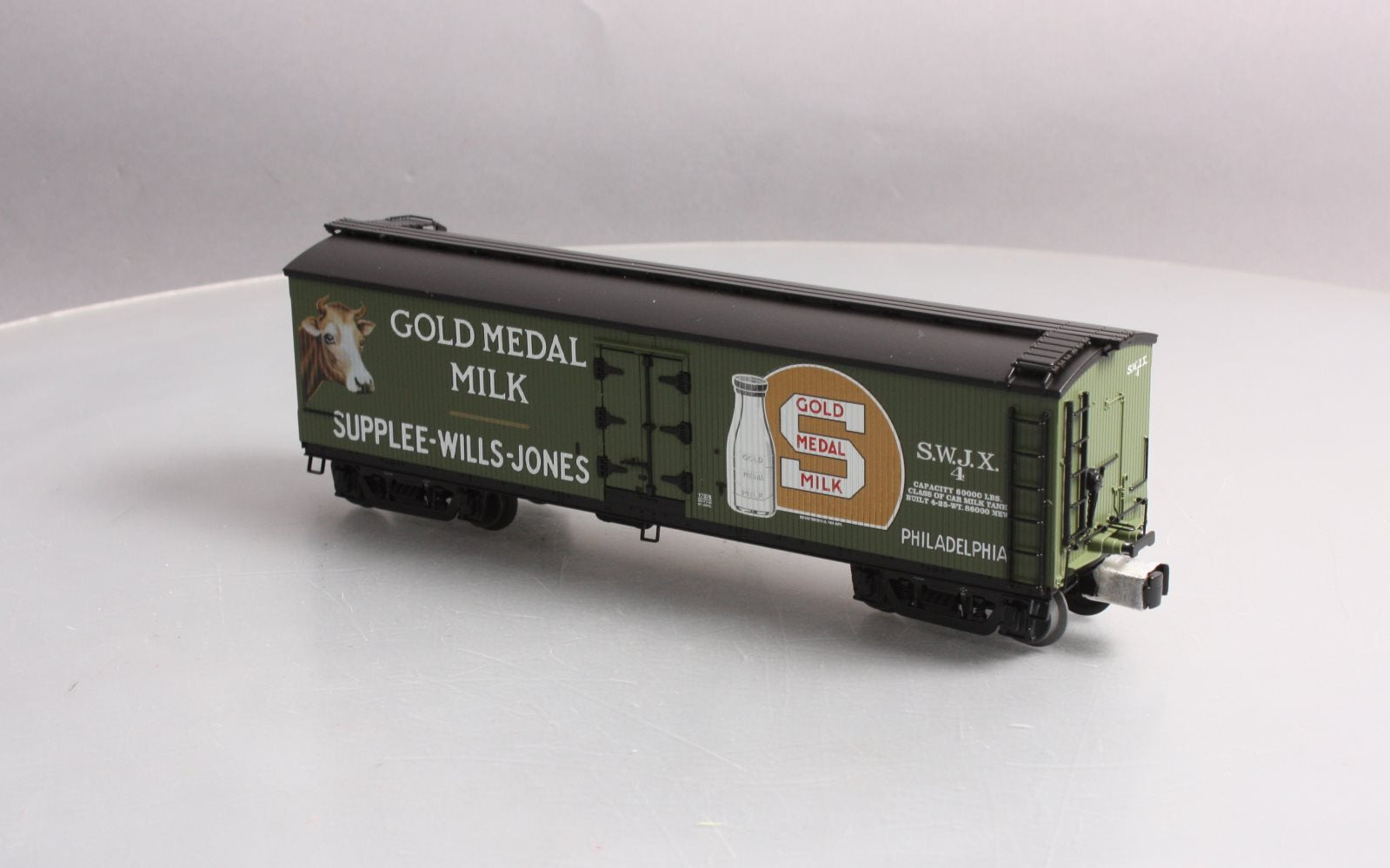 Lionel 6-17378 O Gauge Supplee Gold Medal Milk Car #4 LN/Box