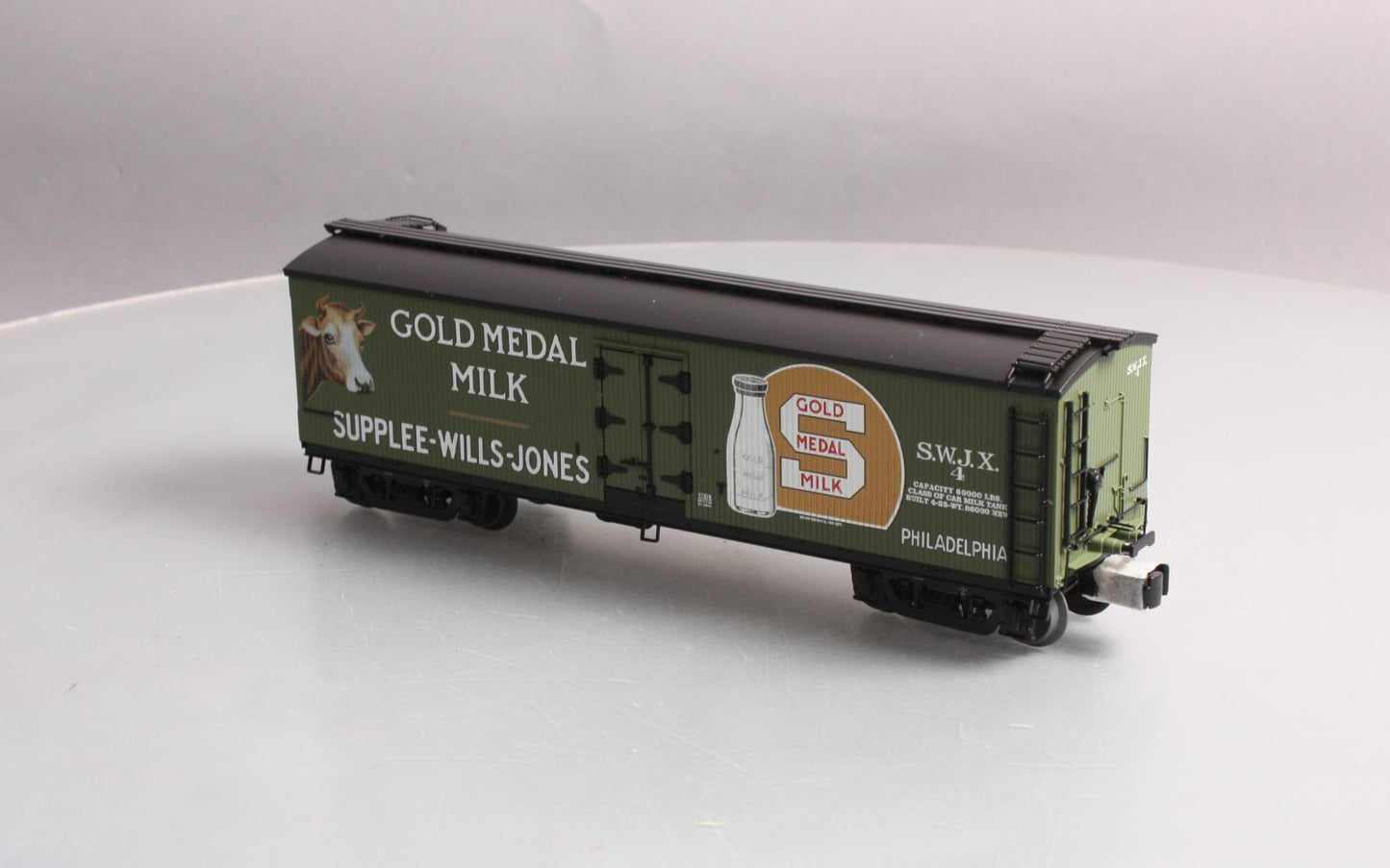 Lionel 6-17378 O Gauge Supplee Gold Medal Milk Car #4 LN/Box
