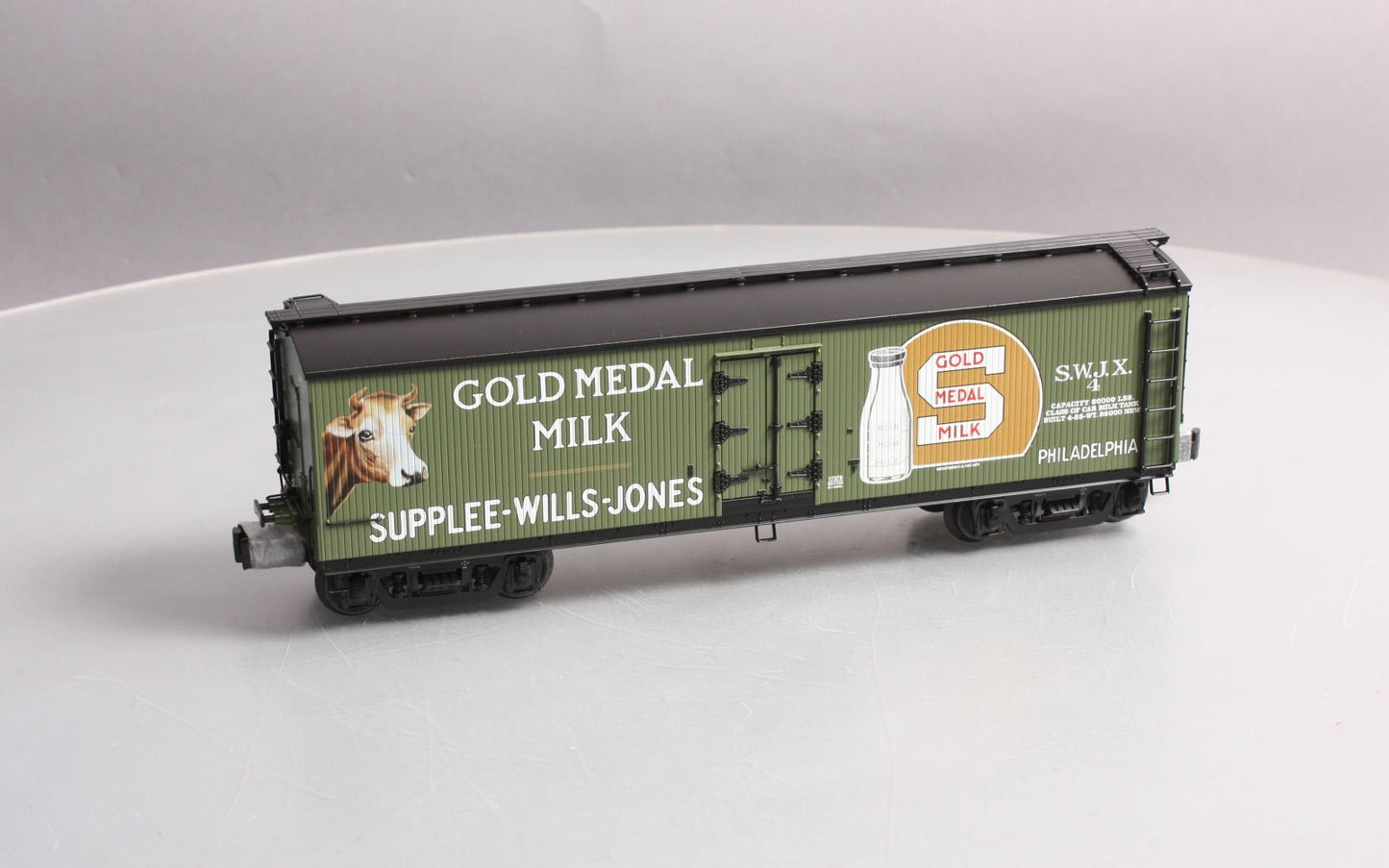 Lionel 6-17378 O Gauge Supplee Gold Medal Milk Car #4 LN/Box