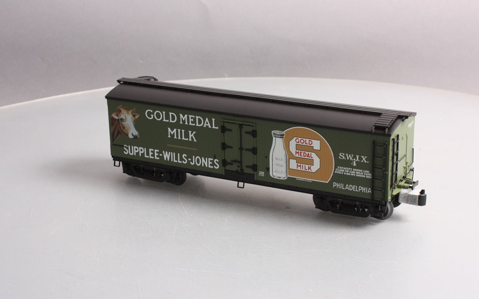 Lionel 6-17378 O Gauge Supplee Gold Medal Milk Car #4 LN/Box