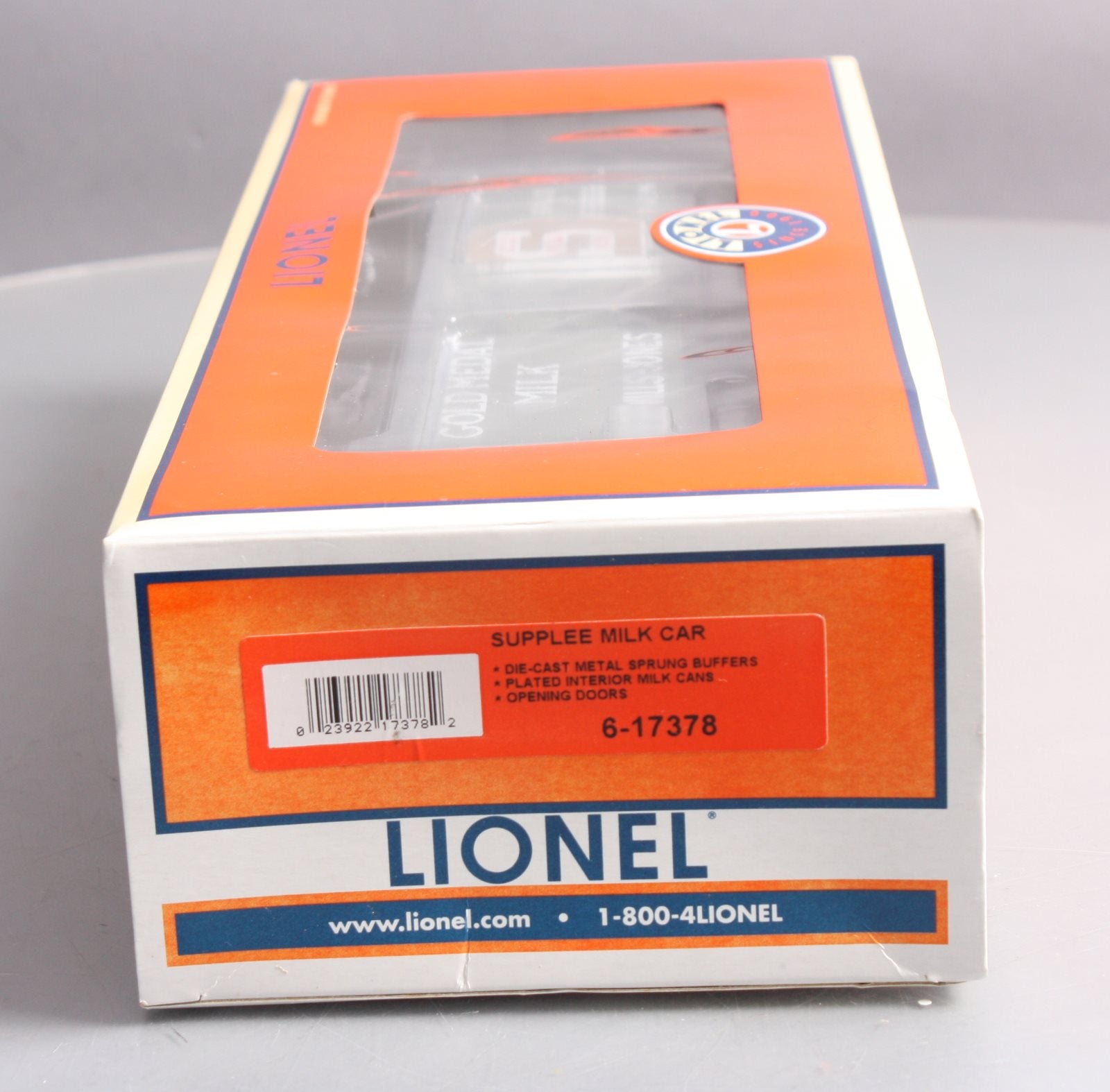 Lionel 6-17378 O Gauge Supplee Gold Medal Milk Car #4 LN/Box