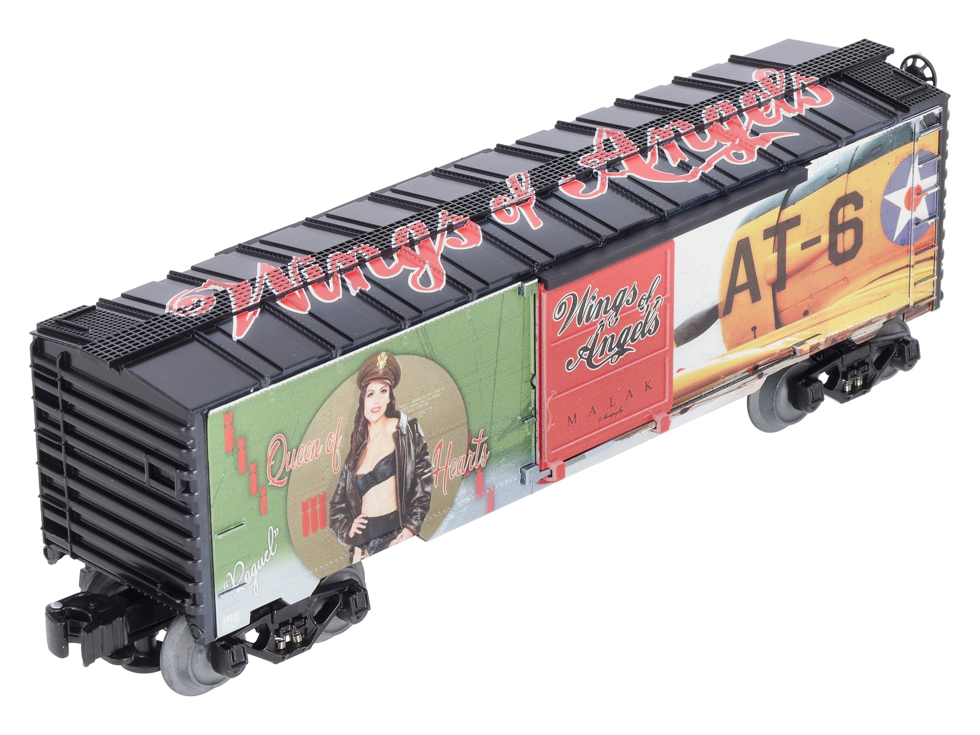 Lionel 2238140 O Gauge Wings of Angels - Raquel U.S. Army Boxcar LN/Box