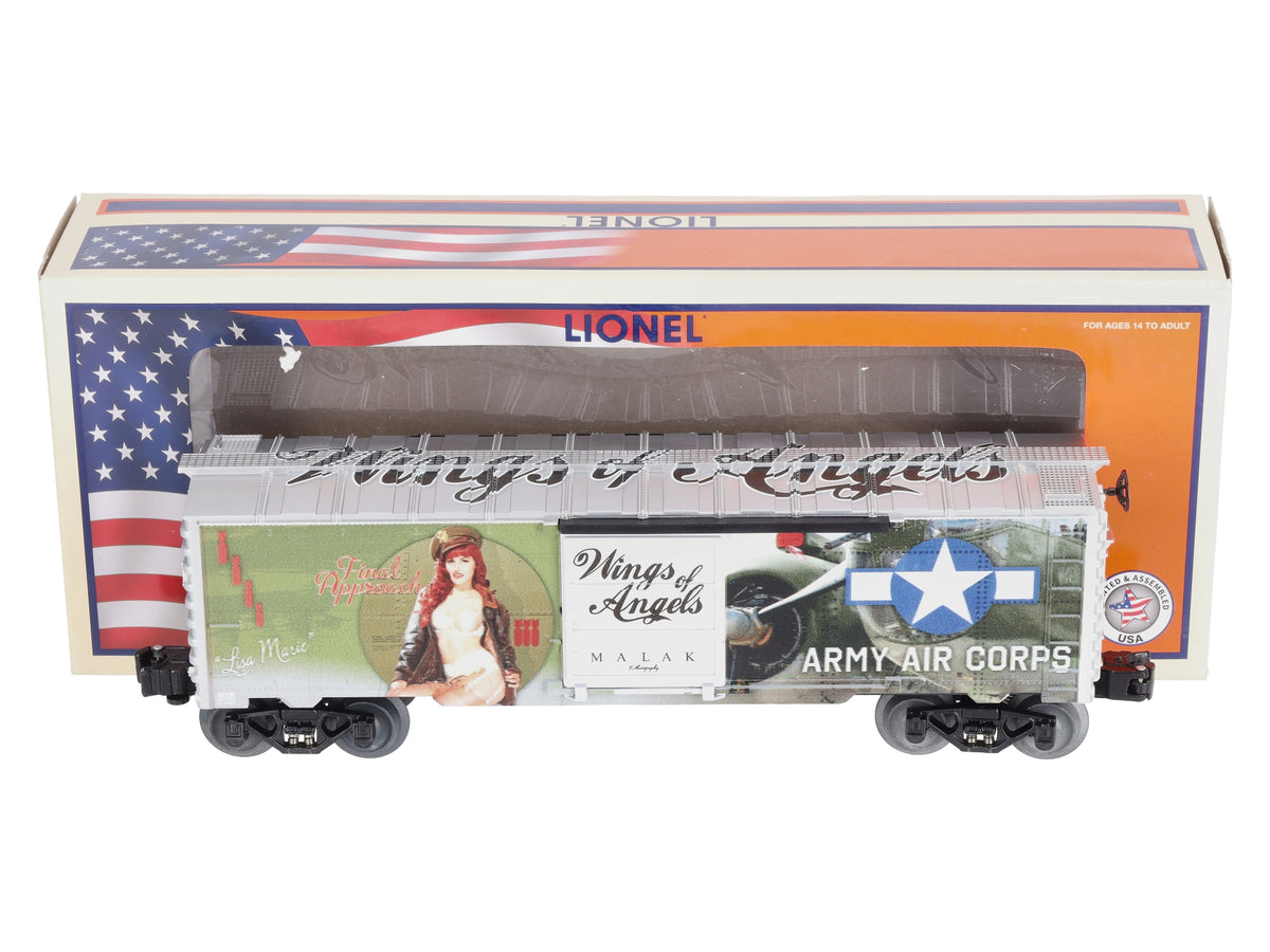Lionel 2238130 O Gauge Wings of Angels Lisa U.S. Army Boxcar LN/Box
