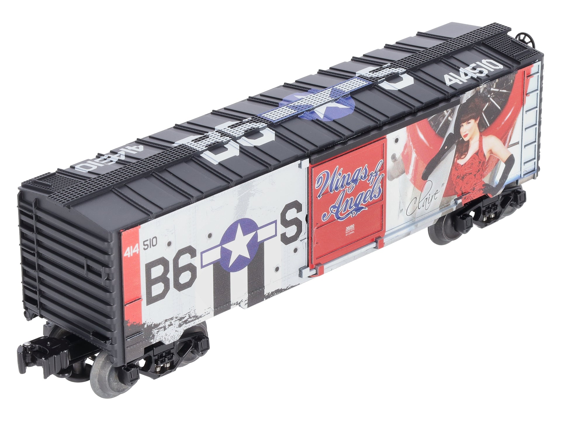 Lionel 1938280 O Gauge Wings of Angels - Claire Boxcar #414510 LN/Box