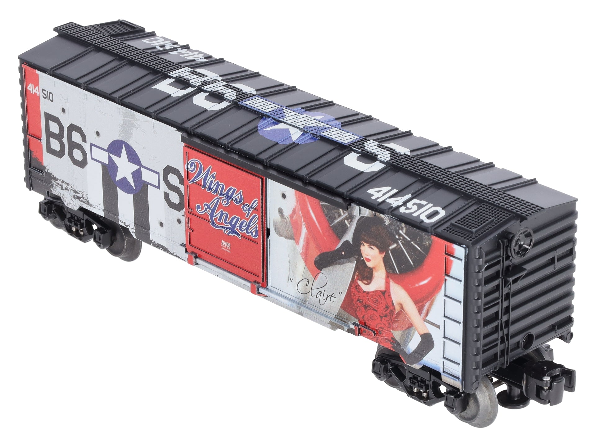 Lionel 1938280 O Gauge Wings of Angels - Claire Boxcar #414510 LN/Box
