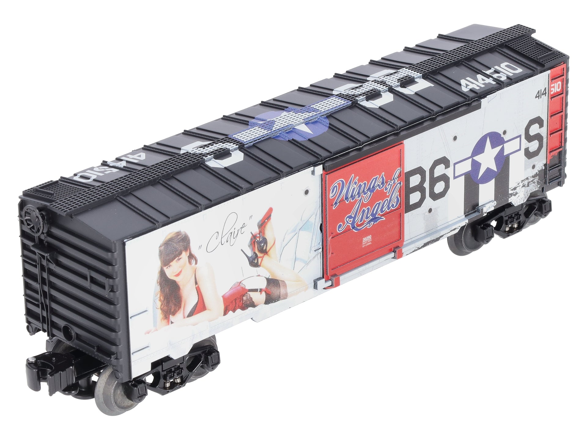 Lionel 1938280 O Gauge Wings of Angels - Claire Boxcar #414510 LN/Box