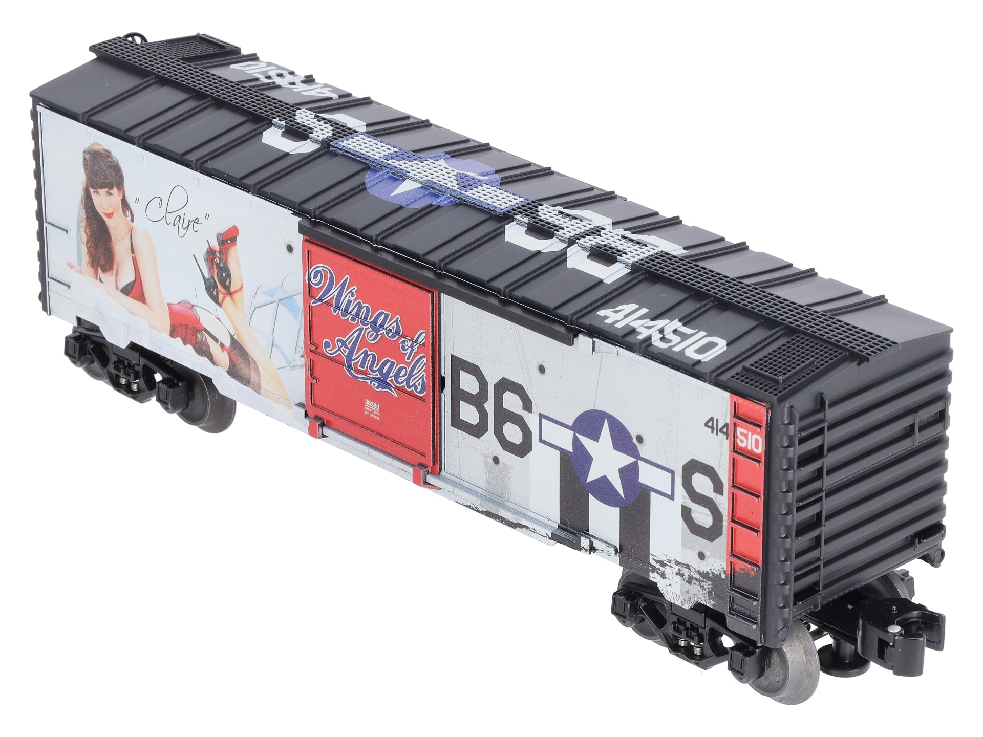 Lionel 1938280 O Gauge Wings of Angels - Claire Boxcar #414510 LN/Box