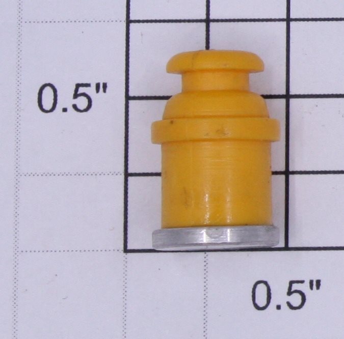 Lionel 3672-8 Yellow Bosco Milk Can with No Lettering