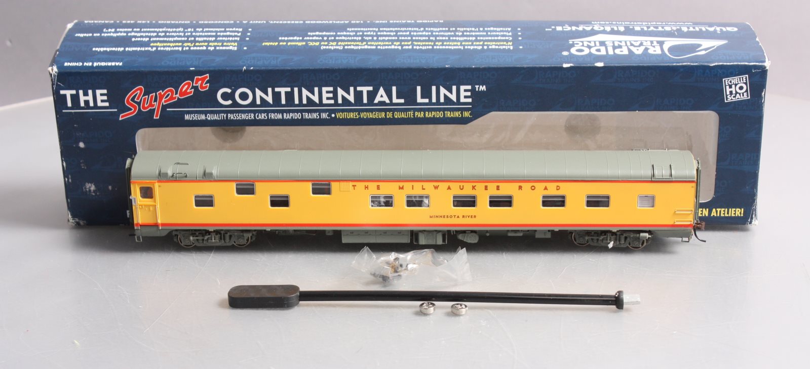 Rapido Trains 101132 HO Milwaukee Road Duplex Sleeper 1955