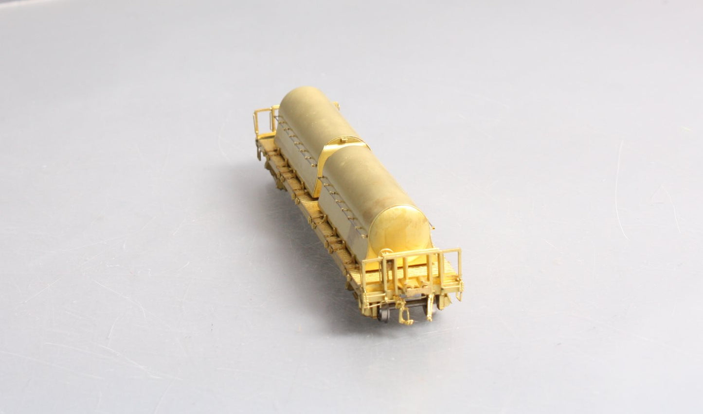 Overland OMI-3158 HO BRASS Renken's Milk & Cream National Car Flatcar w/2 Cont. LN/Box
