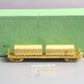Overland OMI-3158 HO BRASS Renken's Milk & Cream National Car Flatcar w/2 Cont. LN/Box
