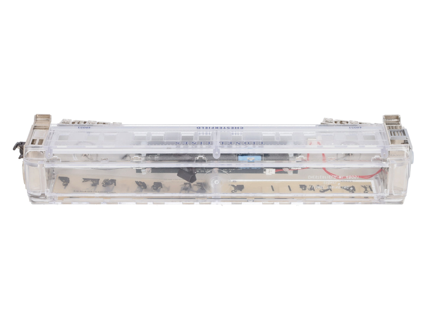 Lionel 6-29089 Clear Shell Chesterfield Madison Observation Car #48051 NIB