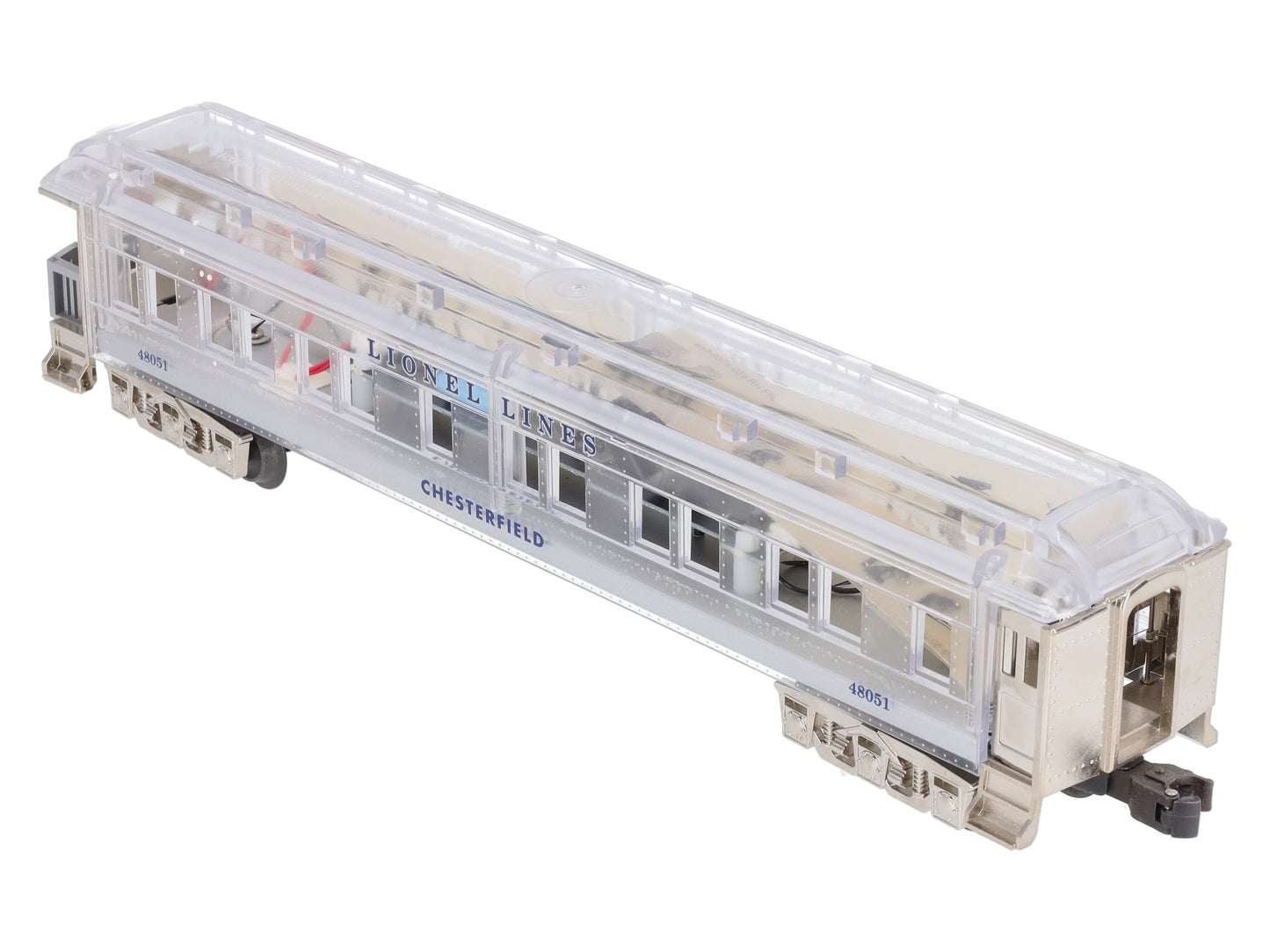 Lionel 6-29089 Clear Shell Chesterfield Madison Observation Car #48051 NIB