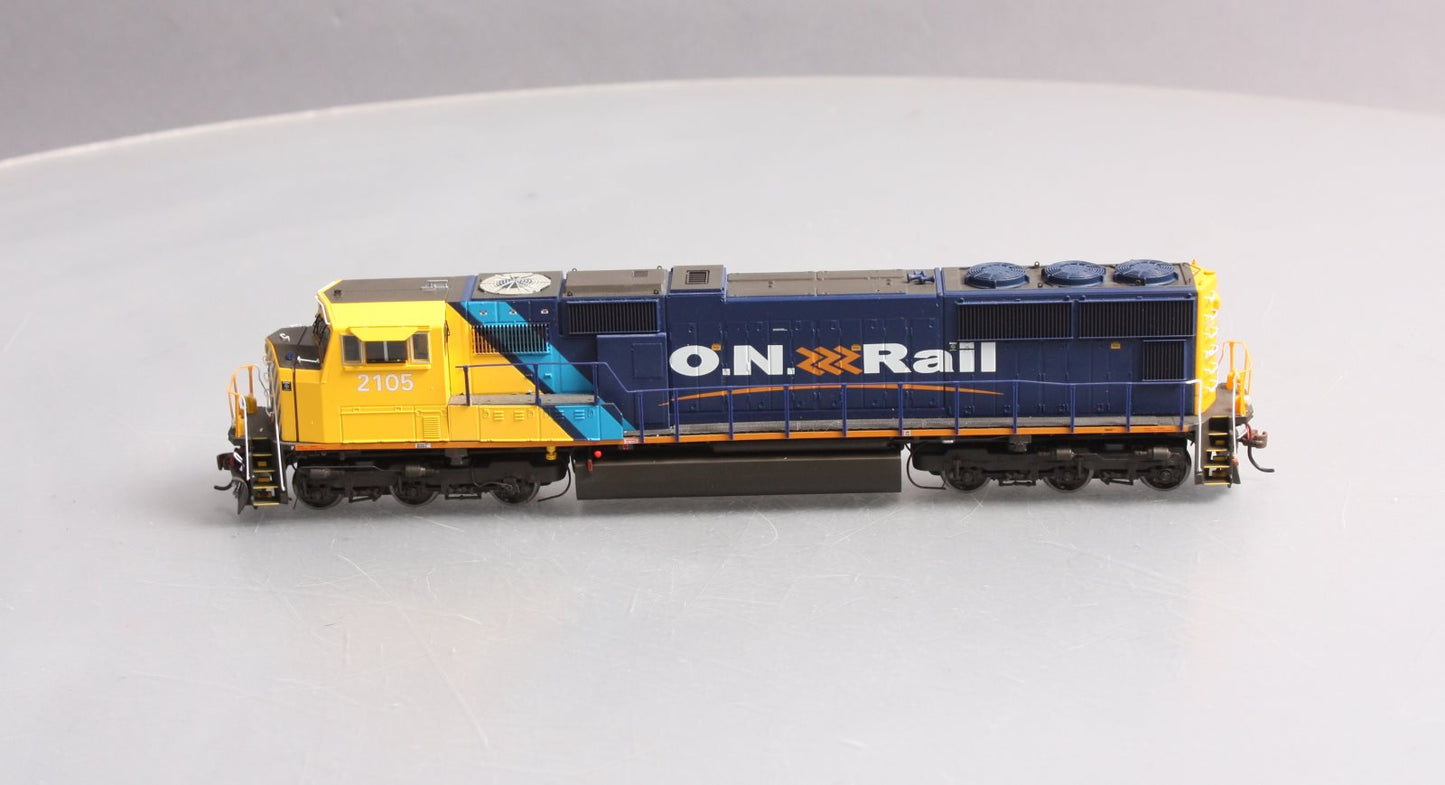 Athearn G69512 HO Ontario Northland Rail SD75I Diesel Locomotive #2105