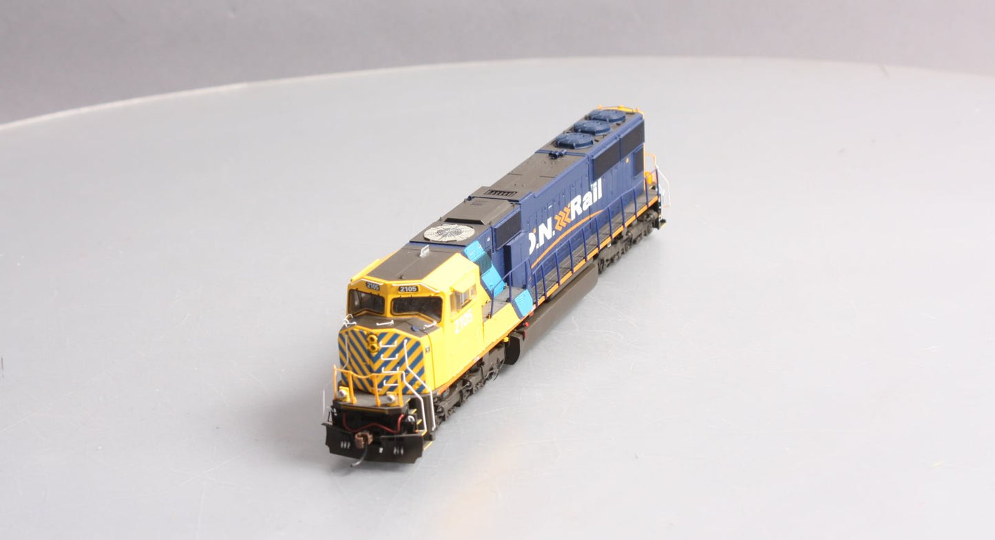 Athearn G69512 HO Ontario Northland Rail SD75I Diesel Locomotive #2105