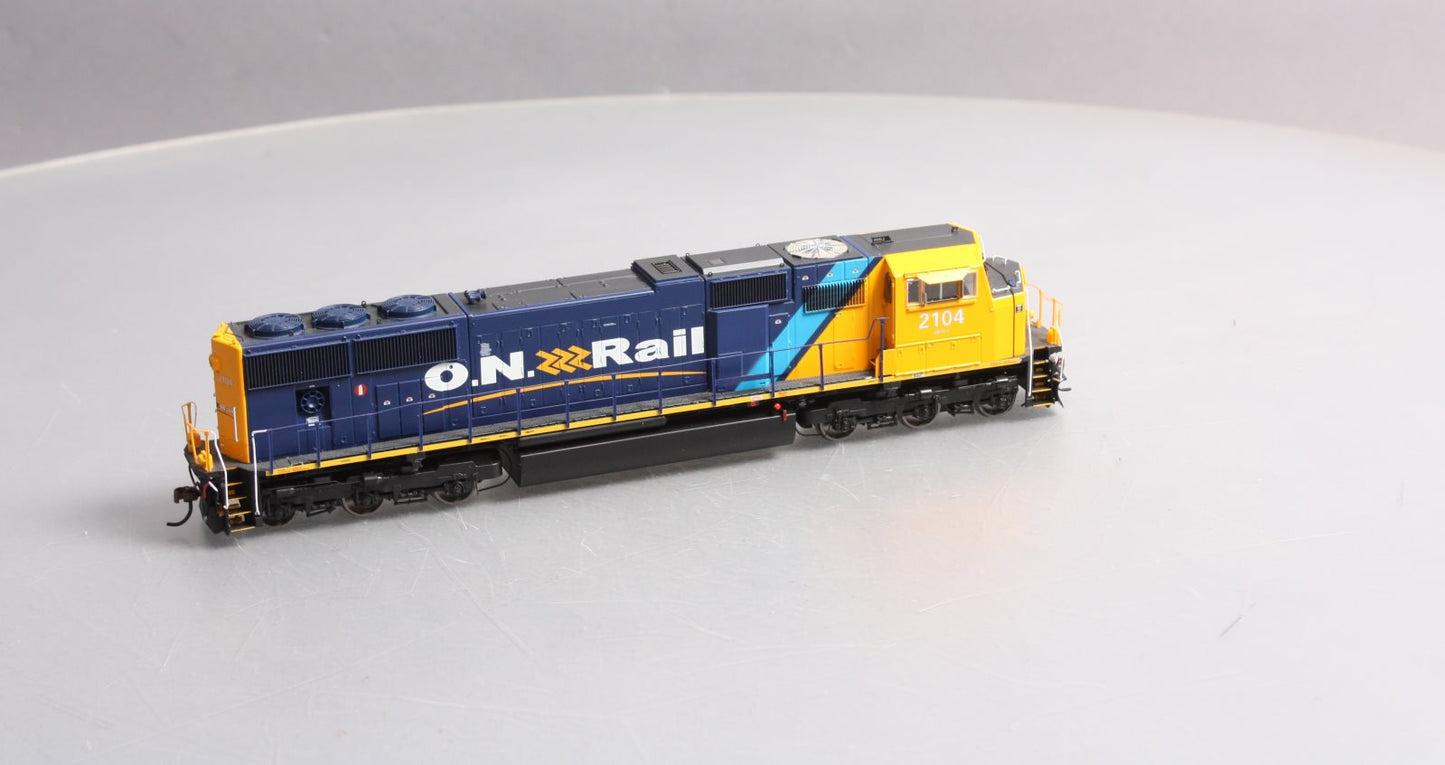Athearn G69561 HO Ontario Northland Rail SD75I Diesel with DCC & Sound #2104