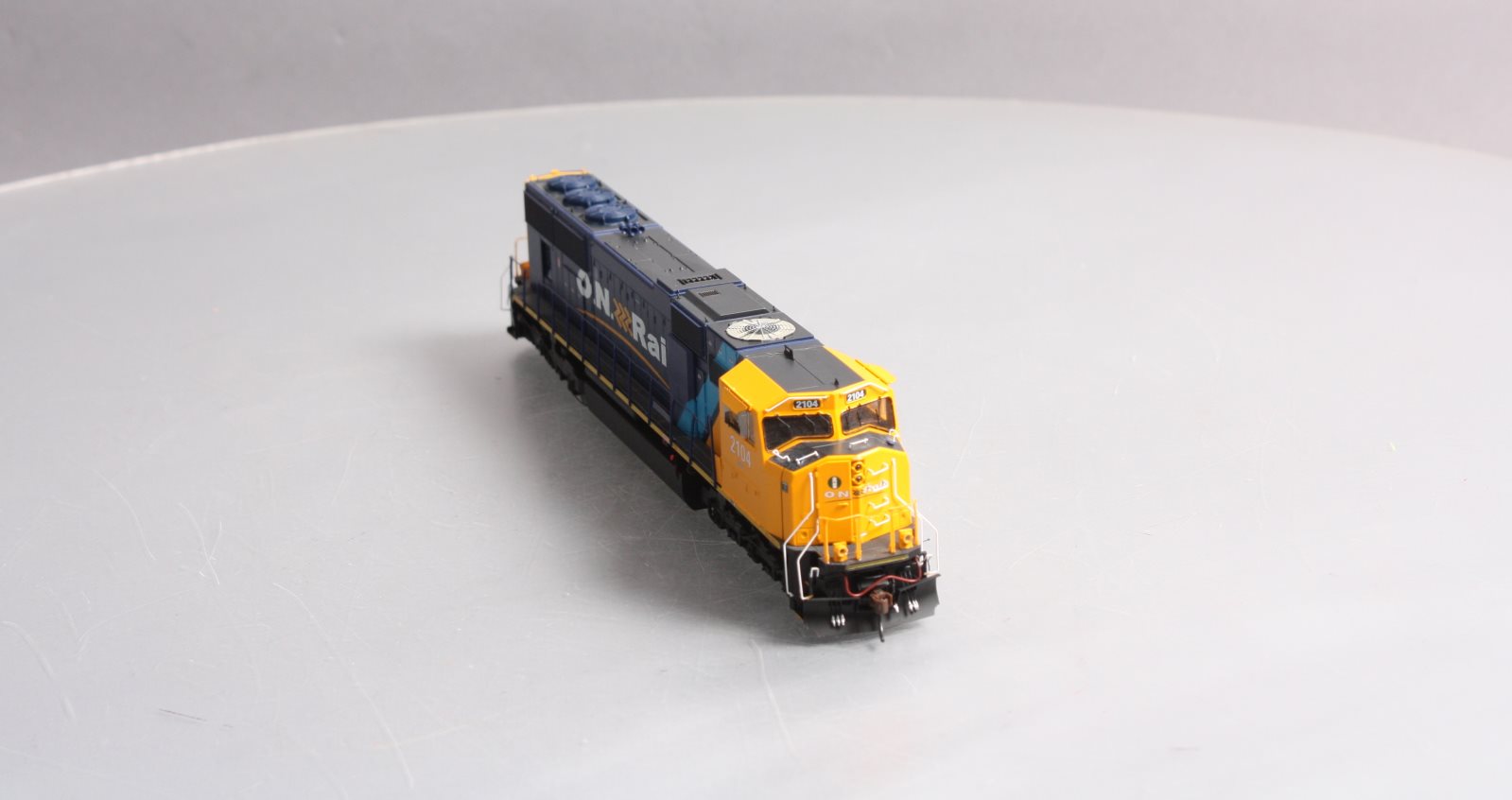 Athearn G69561 HO Ontario Northland Rail SD75I Diesel with DCC & Sound #2104