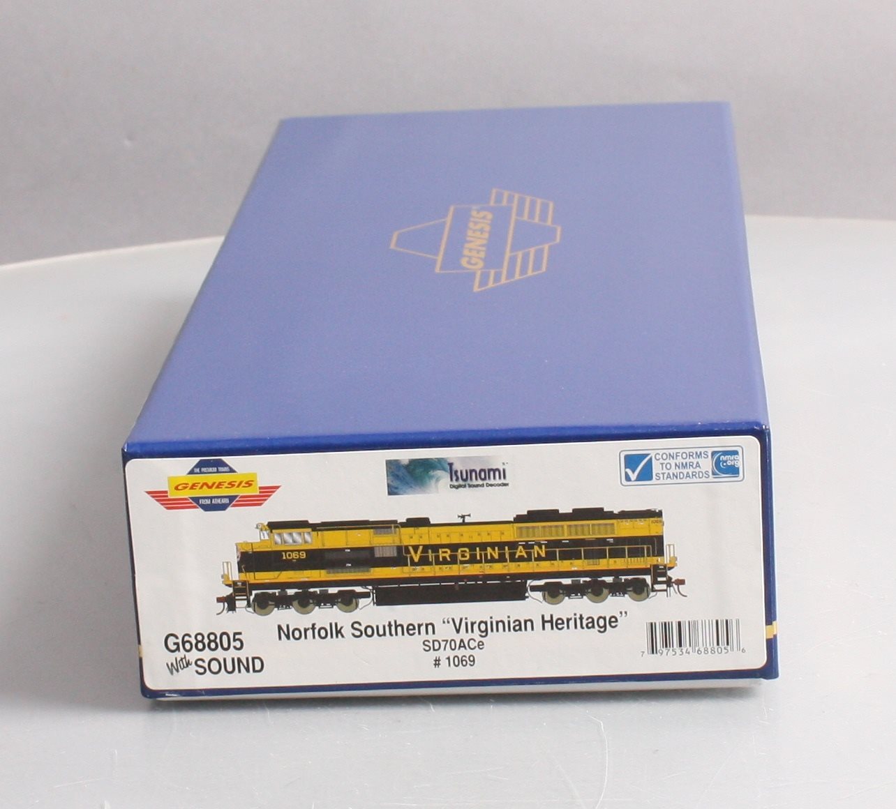 Athearn G68805 HO NS Virginian Heritage SD70ACe Locomotive #1069 w/ DCC & Sound LN/Box
