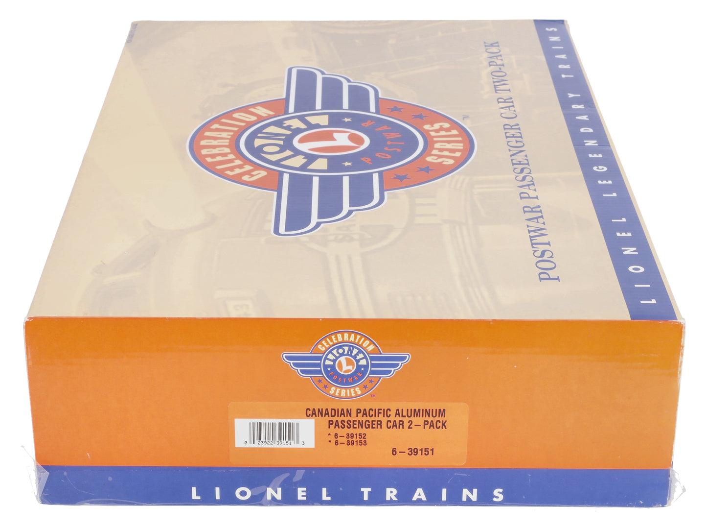 Lionel 6-39151 Canadian Pacific Aluminum Passenger Car (Set of 2) NIB